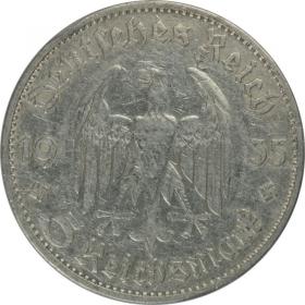 Obrazek 2 dla: 5 marek 1935 D Kościół w Poczdamie Niemcy Monachium