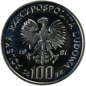 Obrazek 2 dla: 100 zł Pułaski 1976 Sikorski 1981 próby LOT