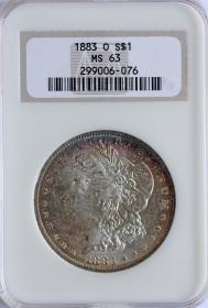 Obrazek dla: 1 dolar 1883 USA grading NGC MS63