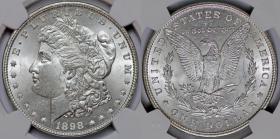 Obrazek 2 dla: 1 dolar 1898 USA grading NGC MS64
