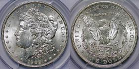 Obrazek 2 dla: 1 dolar 1902 USA grading PCGS MS63