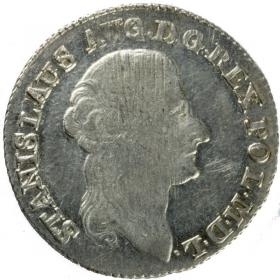 Obrazek dla: Złotówka 1791 Stanisław August Poniatowski Warszawa