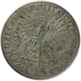 Obrazek 2 dla: 10 złotych 1932 Głowa Kobiety II RP Warszawa