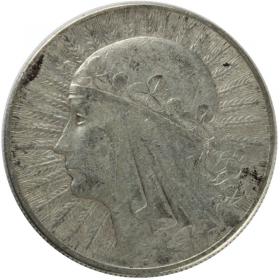 Obrazek dla: 10 złotych 1932 Głowa Kobiety II RP Warszawa