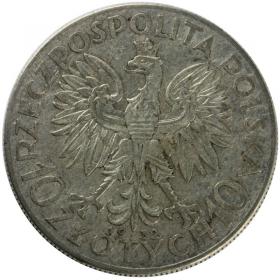 Obrazek 2 dla: 10 złotych 1932 Głowa Kobiety II RP Warszawa