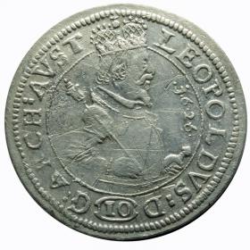 Obrazek dla: 10 krajcarów 1626 Leopold V Austria Hall