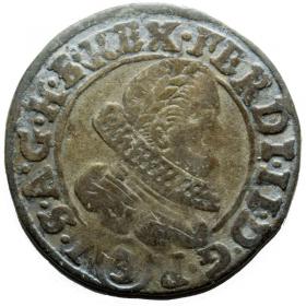 Obrazek dla: 3 krajcary 1633 Ferdynand II Habsburg Czechy Praga