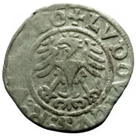 Obrazek 2 dla: Półgrosz 1526 Ludwik I Jagiellończyk Świdnica