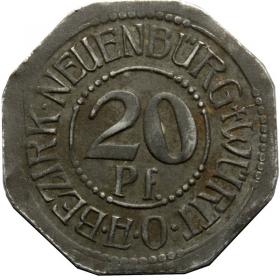 20 fenigów 1918 Neuenburg