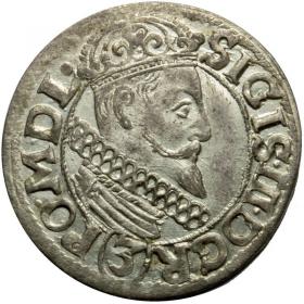 Obrazek dla: 3 krajcary 1617 Zygmunt III Waza Kraków