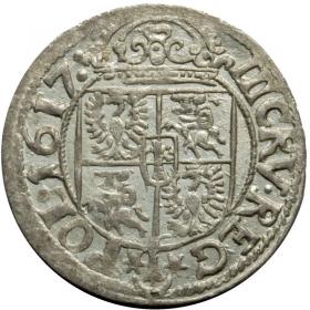 Obrazek 2 dla: 3 krajcary 1617 Zygmunt III Waza Kraków