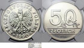 Obrazek dla: 50 złotych 1990 próba GRADING NGC