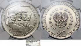 Obrazek dla: 20 złotych XXX lat PRL próba GRADING NGC