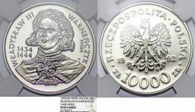 Obrazek dla: 10000 zł 1992 Władysław Warneńczyk GRADING NGC