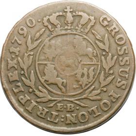 Obrazek 2 dla: Trojak 1790 Stanisław August Poniatowski Warszawa