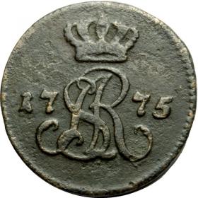 Obrazek 2 dla: Półgrosz 1775 Stanisław August Poniatowski Warszawa