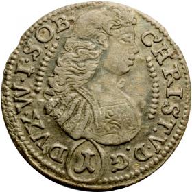 Obrazek dla: 1 krajcar 1683 Chrystian Ulryk Księstwo Oleśnickie Oleśnica