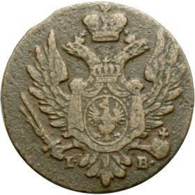 Obrazek 2 dla: 1 grosz 1825 Aleksander I Romanow Królestwo Polskie Warszawa