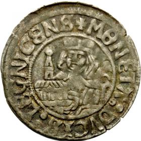 Obrazek dla: Grosz Fryderyk II Legnicki Księstwo Brzesko  Legnicko  Wołowskie Legnica