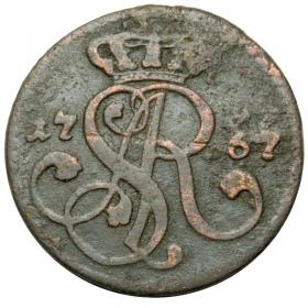 Obrazek dla: Grosz 1767 Stanisław August Poniatowski Kraków