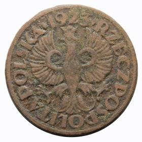 Obrazek 2 dla: 5 groszy 1923 II RP Warszawa