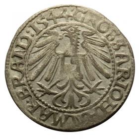 Obrazek 2 dla: Grosz 1544 Jan Kostrzyński Księstwo Krośnieńskie Krosno