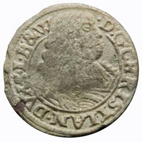 Obrazek dla: 1 krajcar 1668 Chrystian Wołowski Księstwo Brzesko  Legnicko  Wołowskie Brzeg