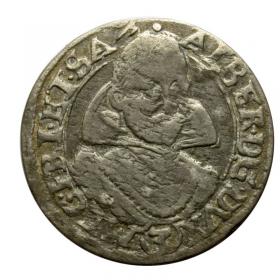 Obrazek dla: 3 krajcary 1631 Albrecht von Wallenstein Księstwo Żagańskie Żagań