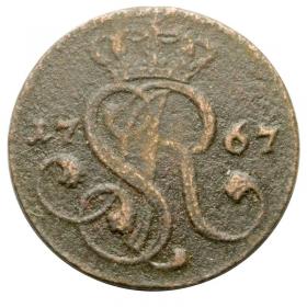 Obrazek dla: Grosz 1767 Stanisław August Poniatowski Kraków