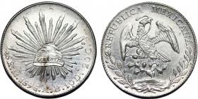 Obrazek dla: 8 reali 1896 MoAB Meksyk srebro