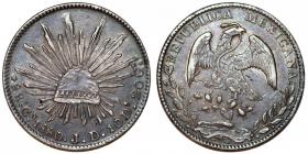 Obrazek dla: 8 reali 1880 Meksyk CN J.D. srebro