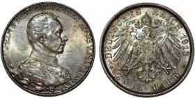 Obrazek dla: 2 marki 1913 A Wilhelm II Niemcy Berlin srebro