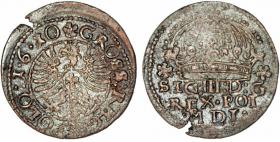 Obrazek dla: Grosz 1610 Zygmunt III Waza Kraków