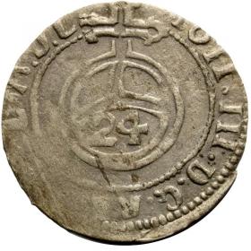 Obrazek 2 dla: Półtorak 1689 Fryderyk Kazimierz Kettler Mitawa R6