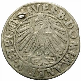 Obrazek 2 dla: Grosz 1544 Fryderyk II Legnicki Ksiestwo Brzesko  Legnicko  Wołowskie Legnica