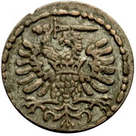 Obrazek 2 dla: Denar 1592 Zygmunt III Waza Gdańsk