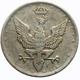 Obrazek 2 dla: 10 fenigów 1918 Królestwo Polskie Stuttgart