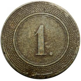 Obrazek dla: 1 kopiejka żeton dominalny za pracę zabór rosyjski