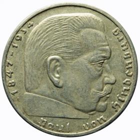 Obrazek dla: 2 marki 1938 A Niemcy Berlin