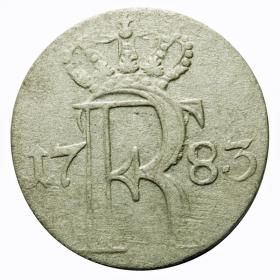 Obrazek 2 dla: 1/24 talara 1783 Fryderyk II Wielki Niemcy Berlin