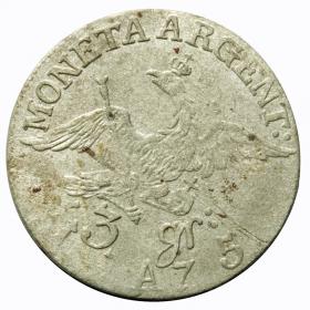 Obrazek 2 dla: 3 krajcary 1775 Fryderyk II Wielki Niemcy Brandenburgia