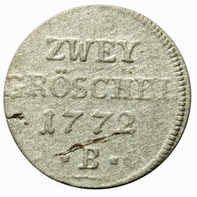 Obrazek dla: 2 greszele 1772 Fryderyk II Wielki Niemcy Wrocław