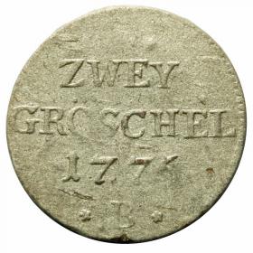 Obrazek dla: 2 greszele 1776 Fryderyk II Wielki Niemcy Wrocław