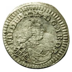Obrazek dla: 1 krajcar 1745 Fryderyk II Wielki Niemcy Bayereuth