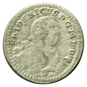 Obrazek dla: 1 krajcar 1753 Fryderyk II Wielki Niemcy Bayereuth