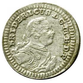 Obrazek dla: 1 krajcar 1753 Fryderyk II Wielki Niemcy Bayereuth