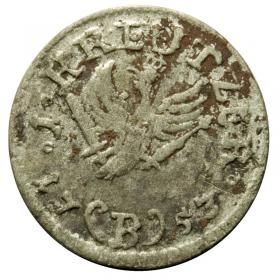 Obrazek 2 dla: 1 krajcar 1753 Fryderyk II Wielki Niemcy Wrocław