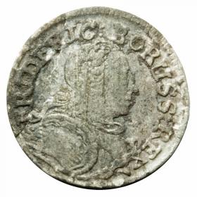 Obrazek dla: 1 krajcar 1756 Fryderyk II Wielki Niemcy Wrocław