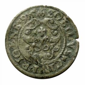 Obrazek 2 dla: Szeląg 1595 Zygmunt III Waza Ryga