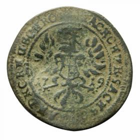 Obrazek 2 dla: 1/24 talara 1719 Jerzy Wilhelm Niemcy Bayreuth